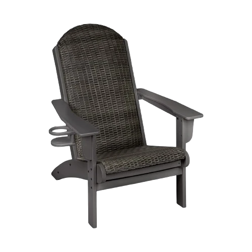 Upholstered (Gray Frame / Brown Back & Seat)