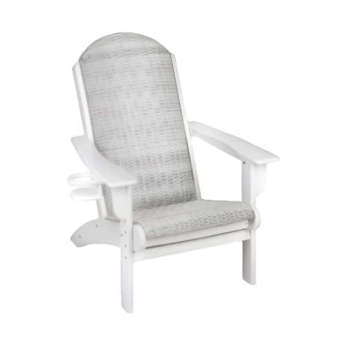 Upholstered (White Frame / White Back & Seat)